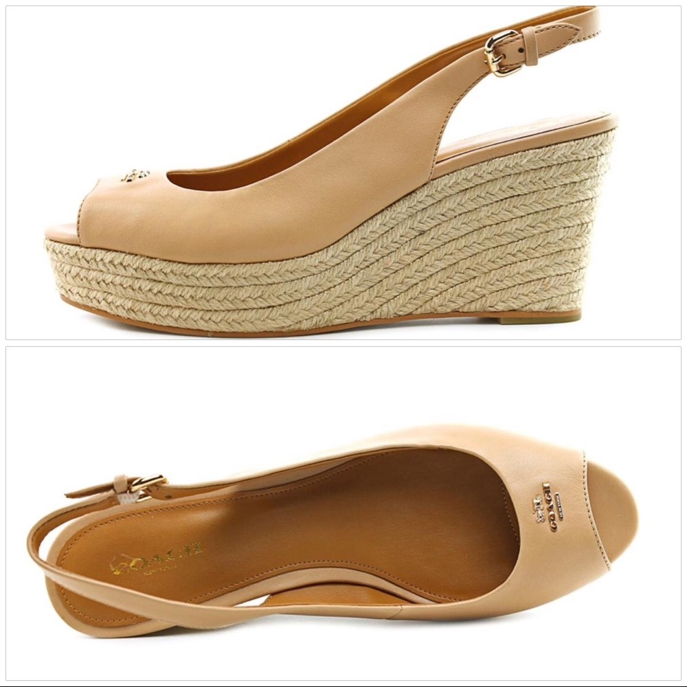 Coach Ferry Wedges. Great condition.